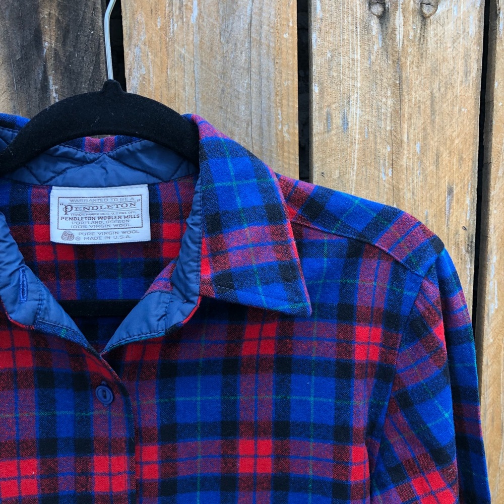Vintage Plaid Pendleton Flannel